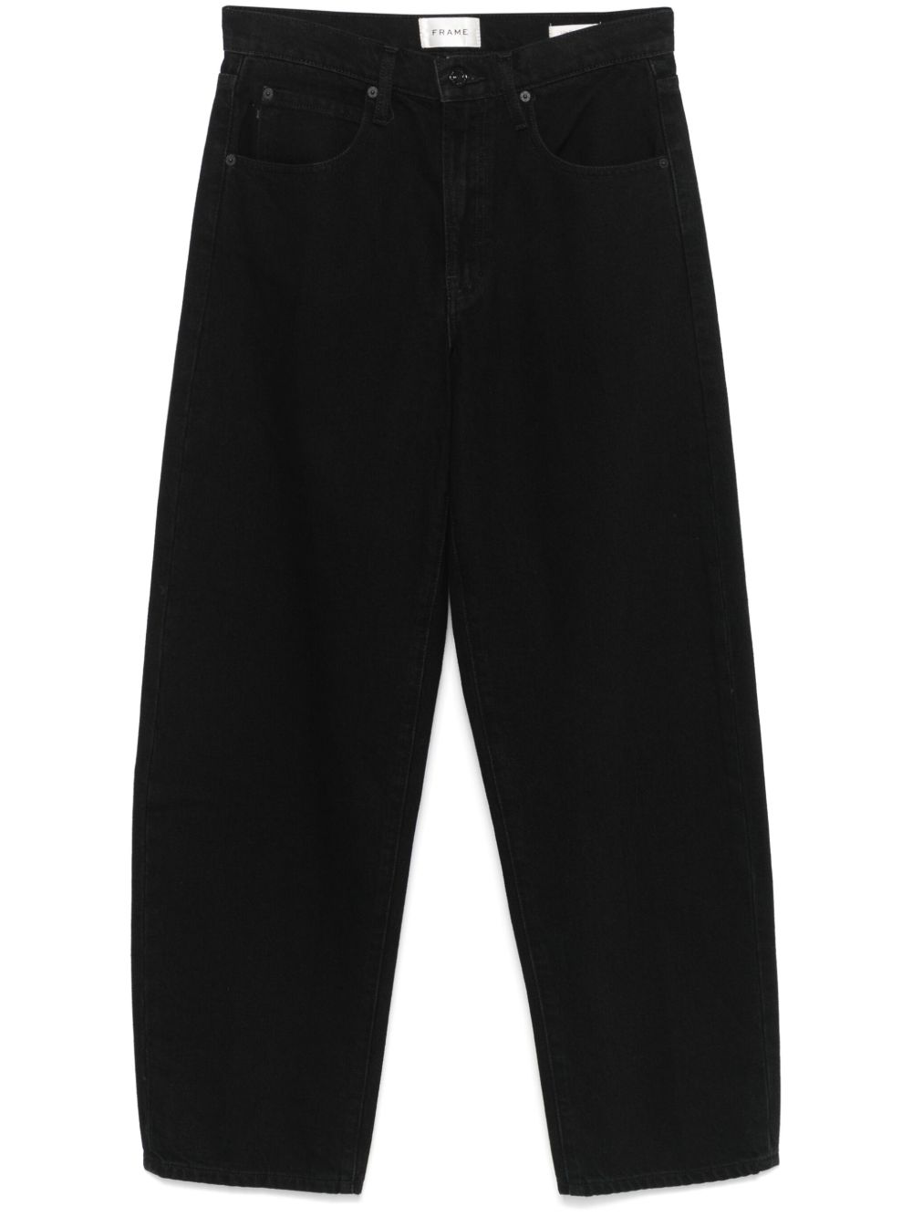 FRAME Low Slung Barrel 牛仔裤 - 黑色