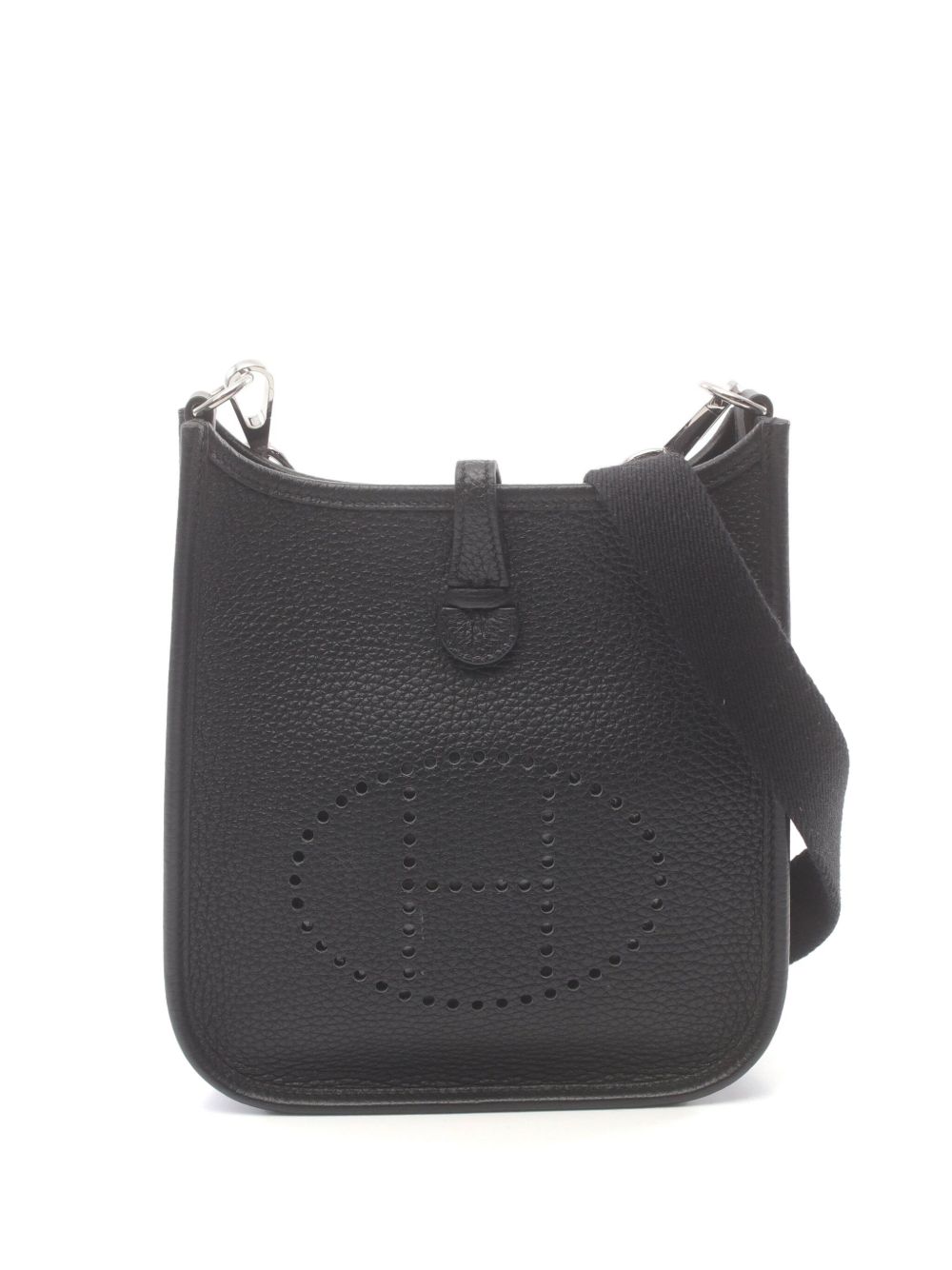 Hermès Pre-Owned Evelyne TPM 单肩包（2023年典藏款） - 黑色
