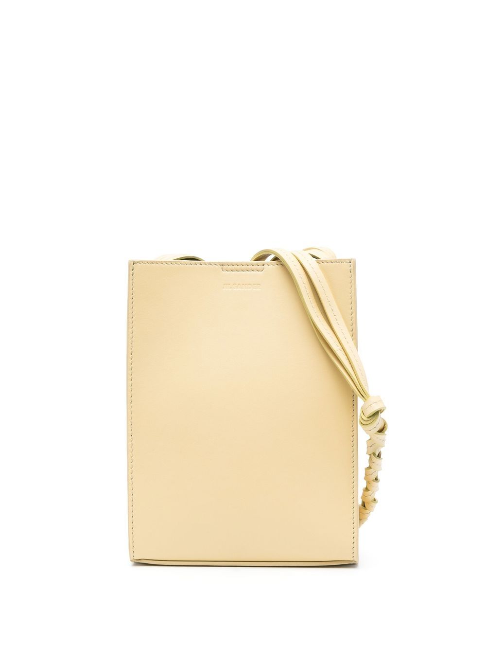 Jil Sander Tangle 皮质小号单肩包 - 黄色