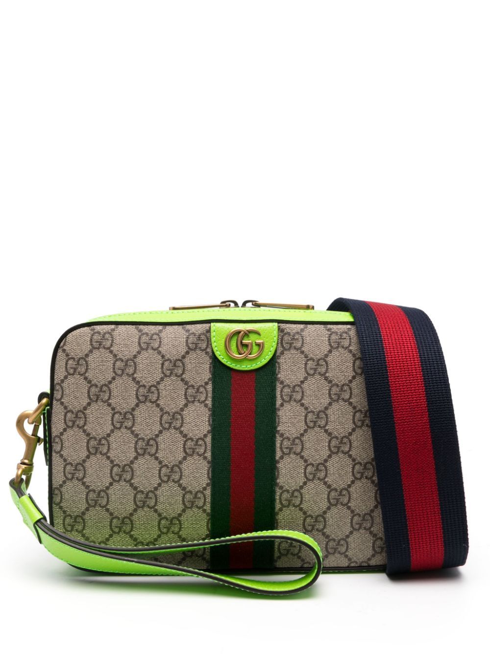 Gucci Ophidia 小号单肩包 - 中性色