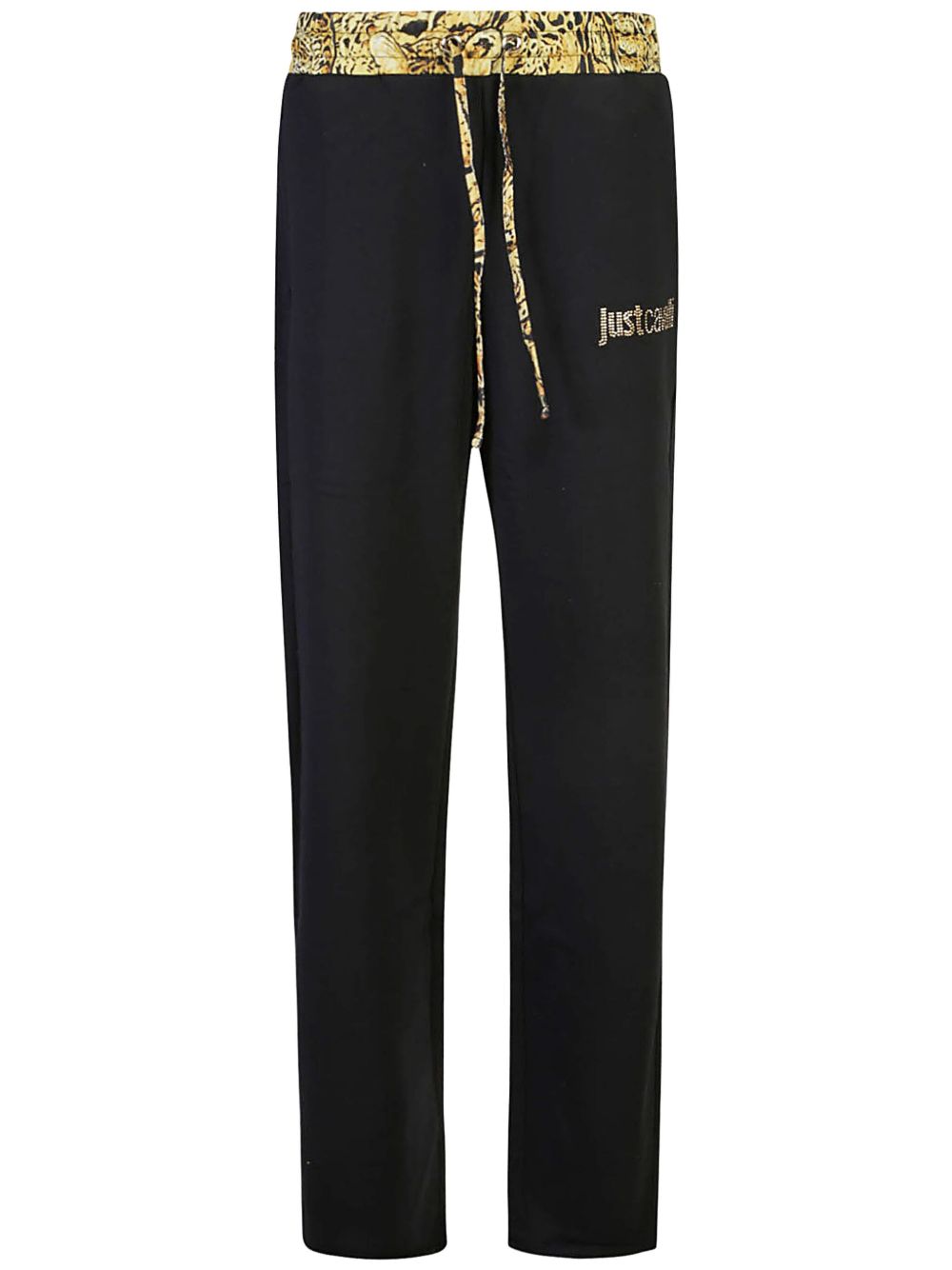 Just Cavalli logo运动裤 - 黑色