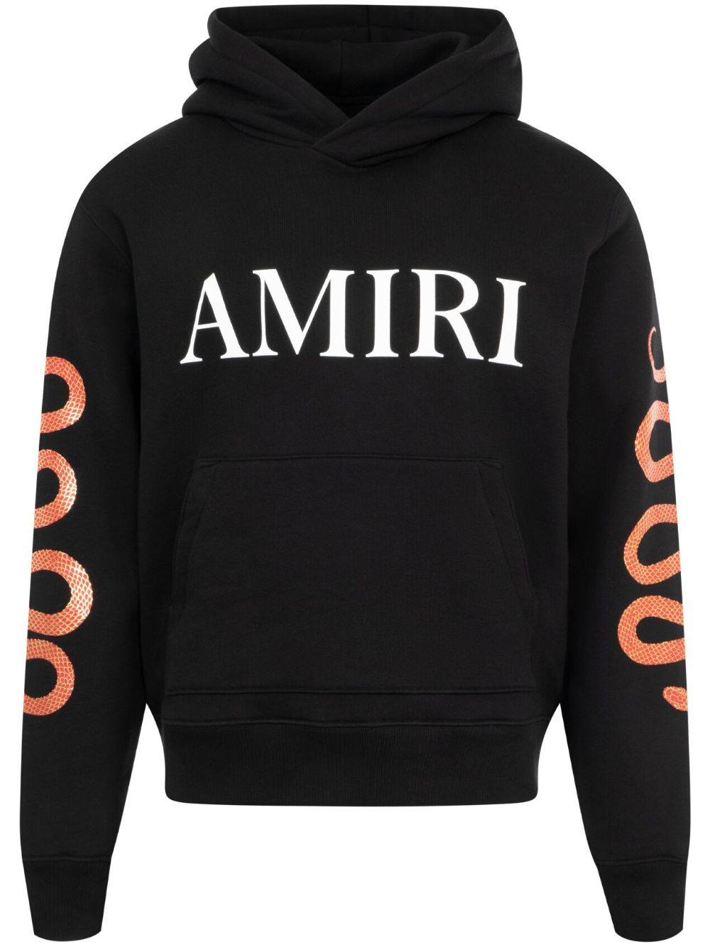 AMIRI 蛇纹连帽衫 - 黑色