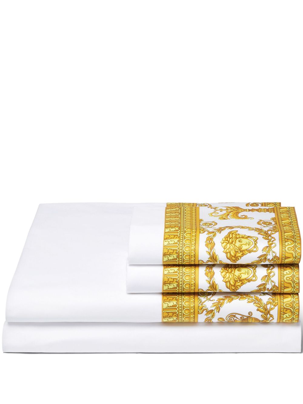 Versace I Love Baroque Full/Queen 寝具套装 - 白色