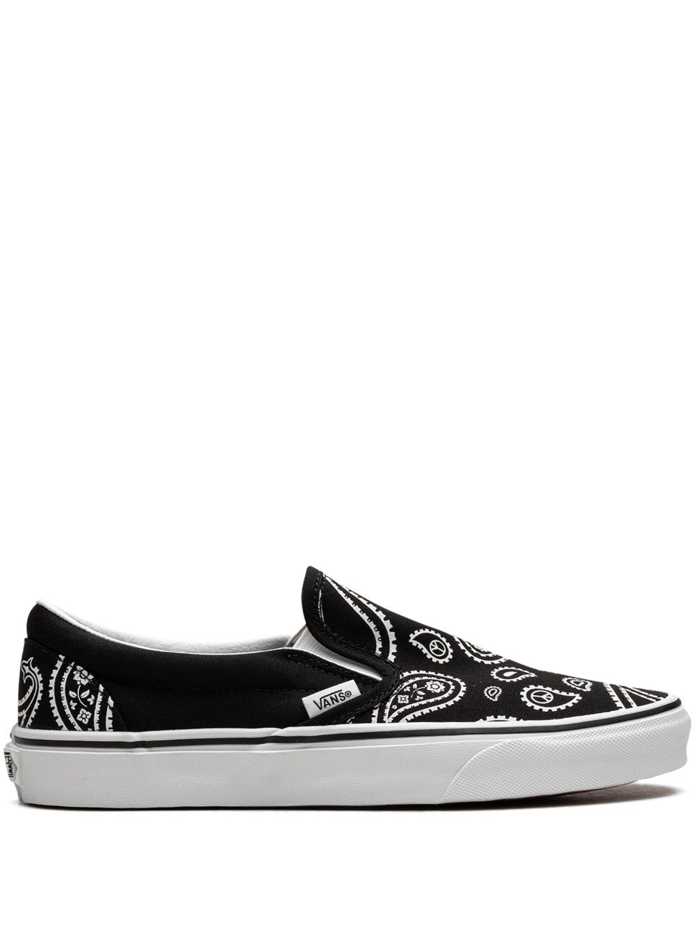 Vans Classic Slip-On Peace Paisley 运动鞋 - 黑色