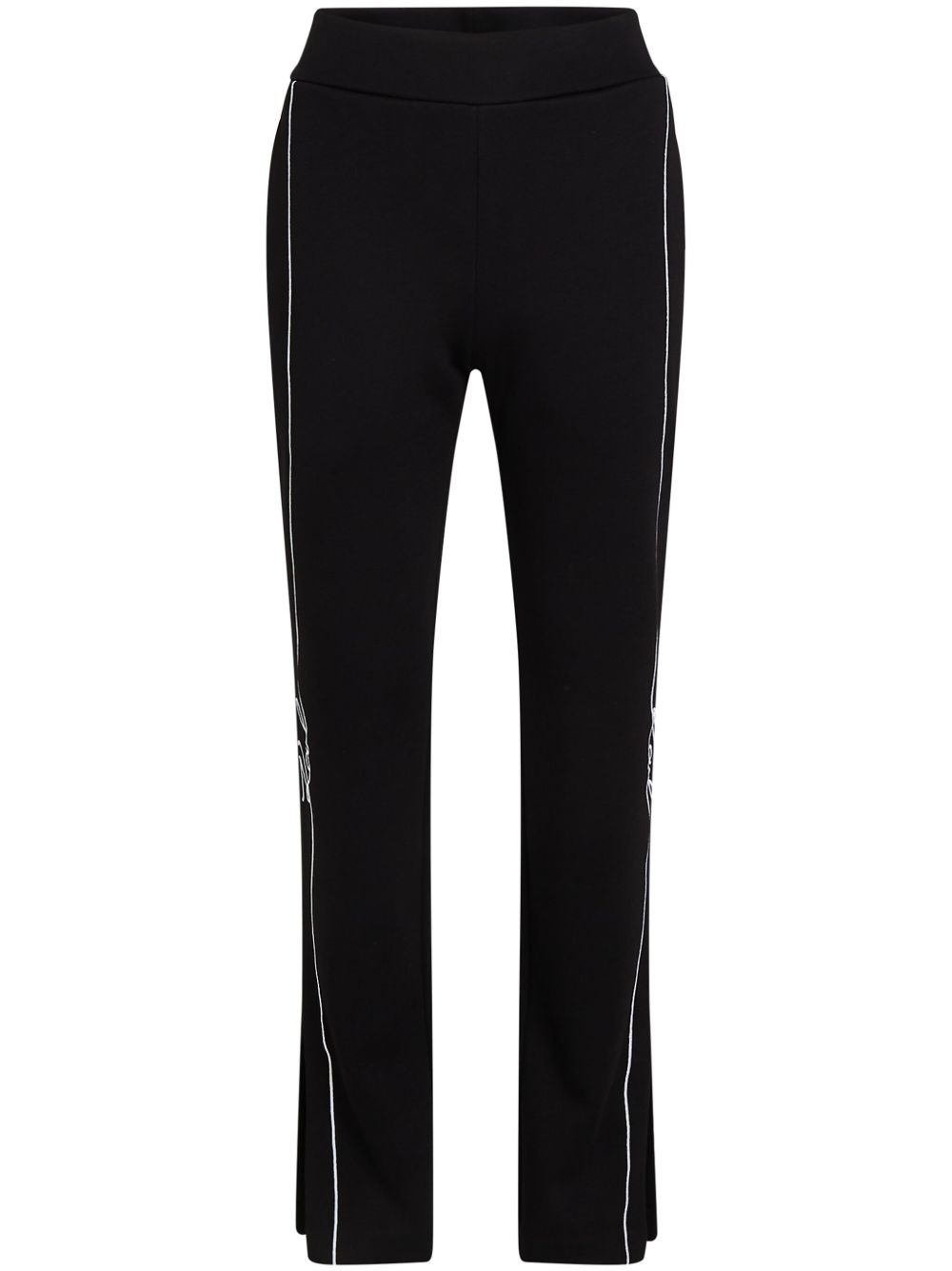 Karl Lagerfeld Signature 运动裤 - 黑色