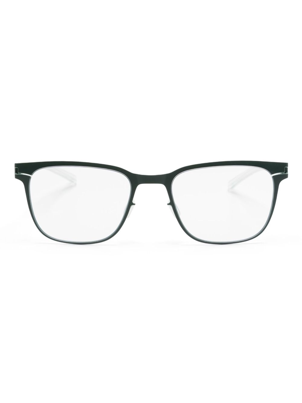 Mykita Clarence 方形镜框眼镜 - 绿色