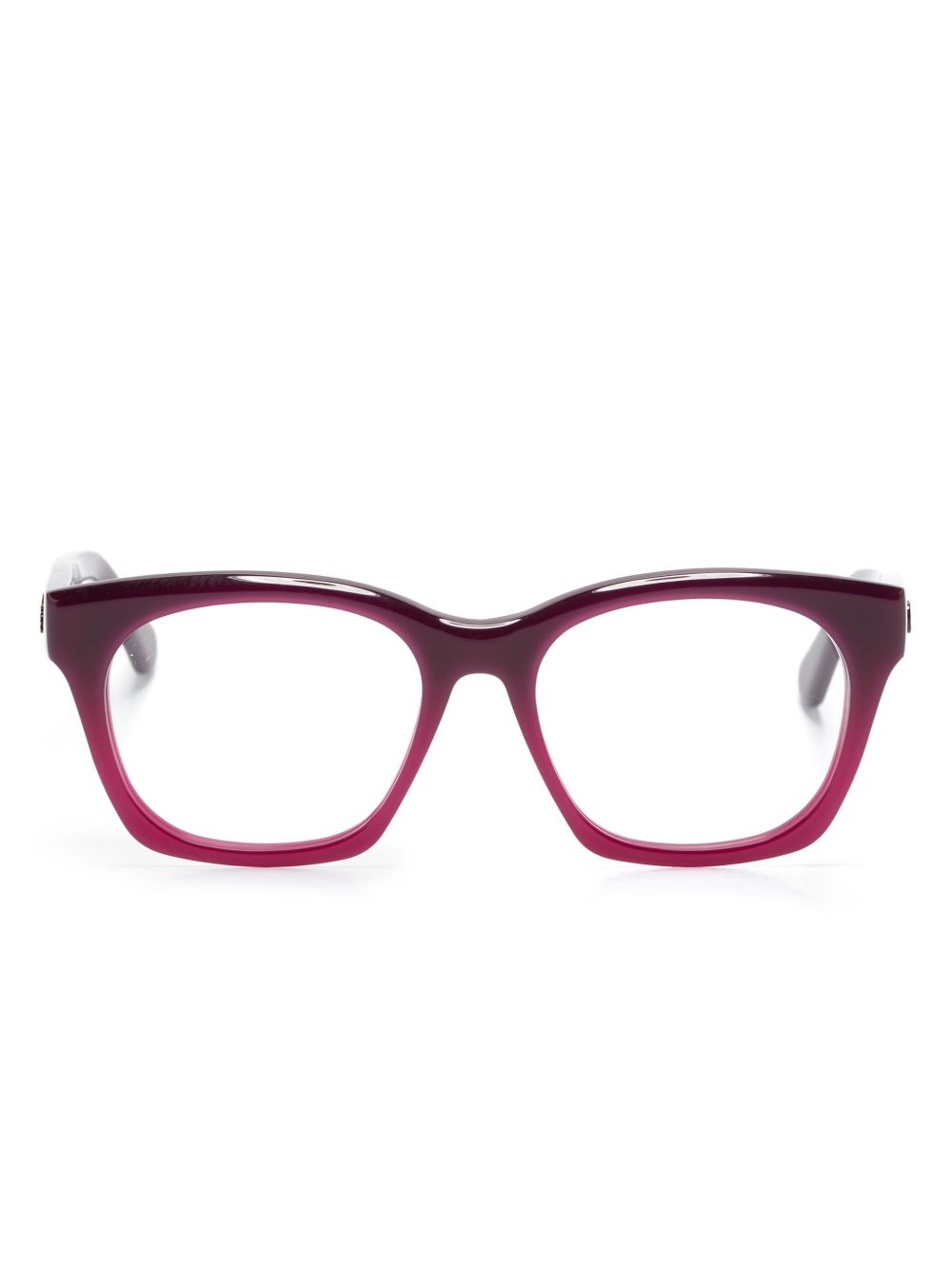 Chloé Eyewear 方框眼镜 - 紫色