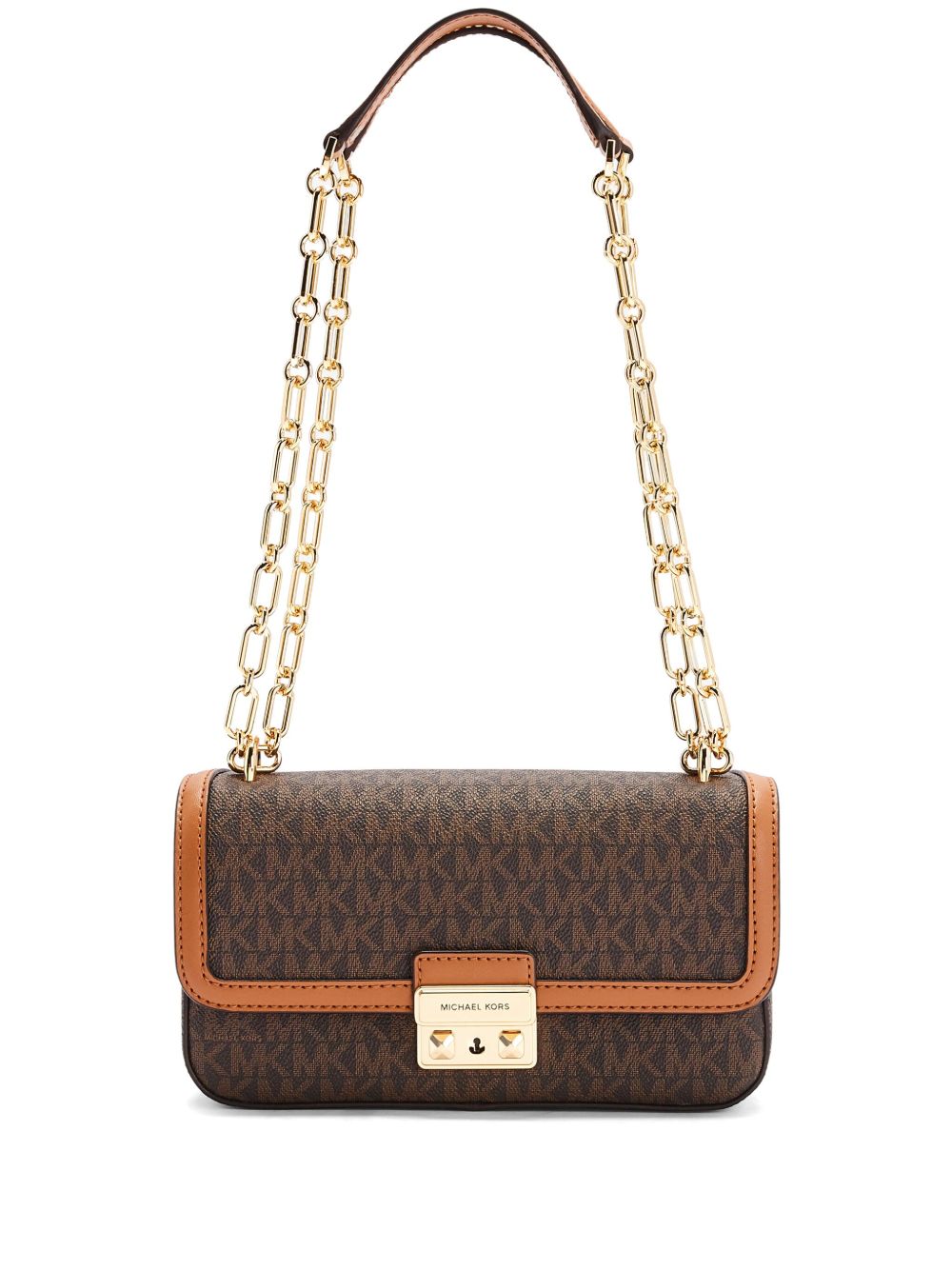 Michael Kors Tribeca 小号单肩包 - 褐色