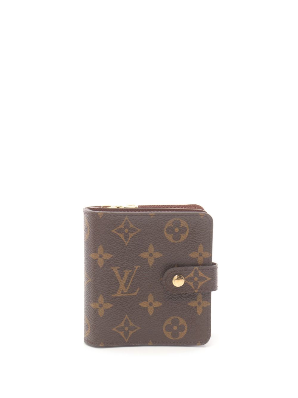 Louis Vuitton Pre-Owned 对折钱包（2007年典藏款） - 褐色