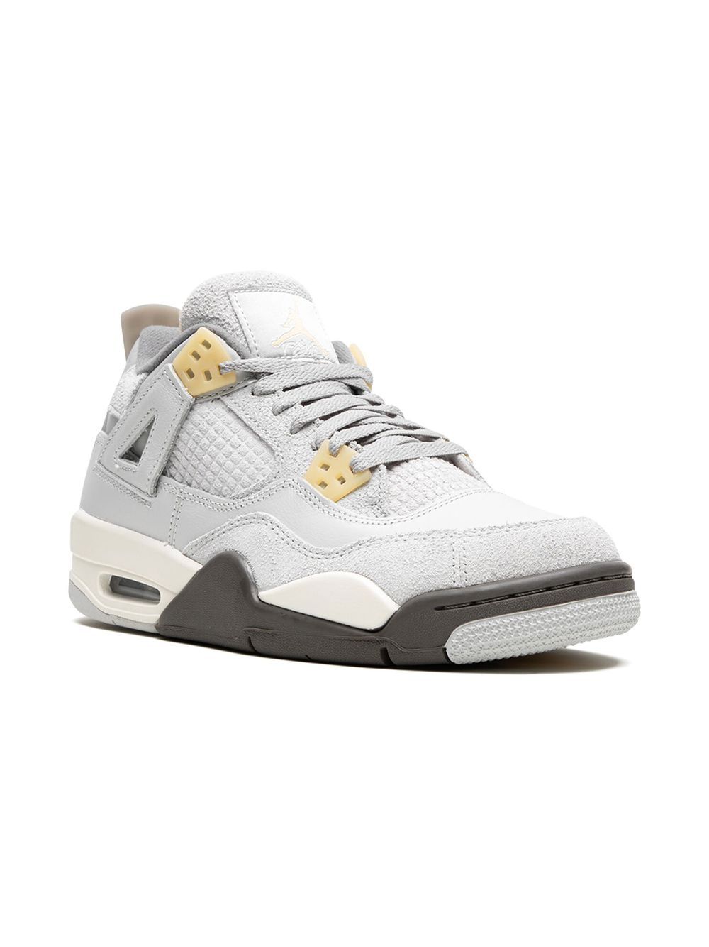 Jordan Kids Air Jordan 4 SE Craft Photon Dust 运动鞋 - 灰色