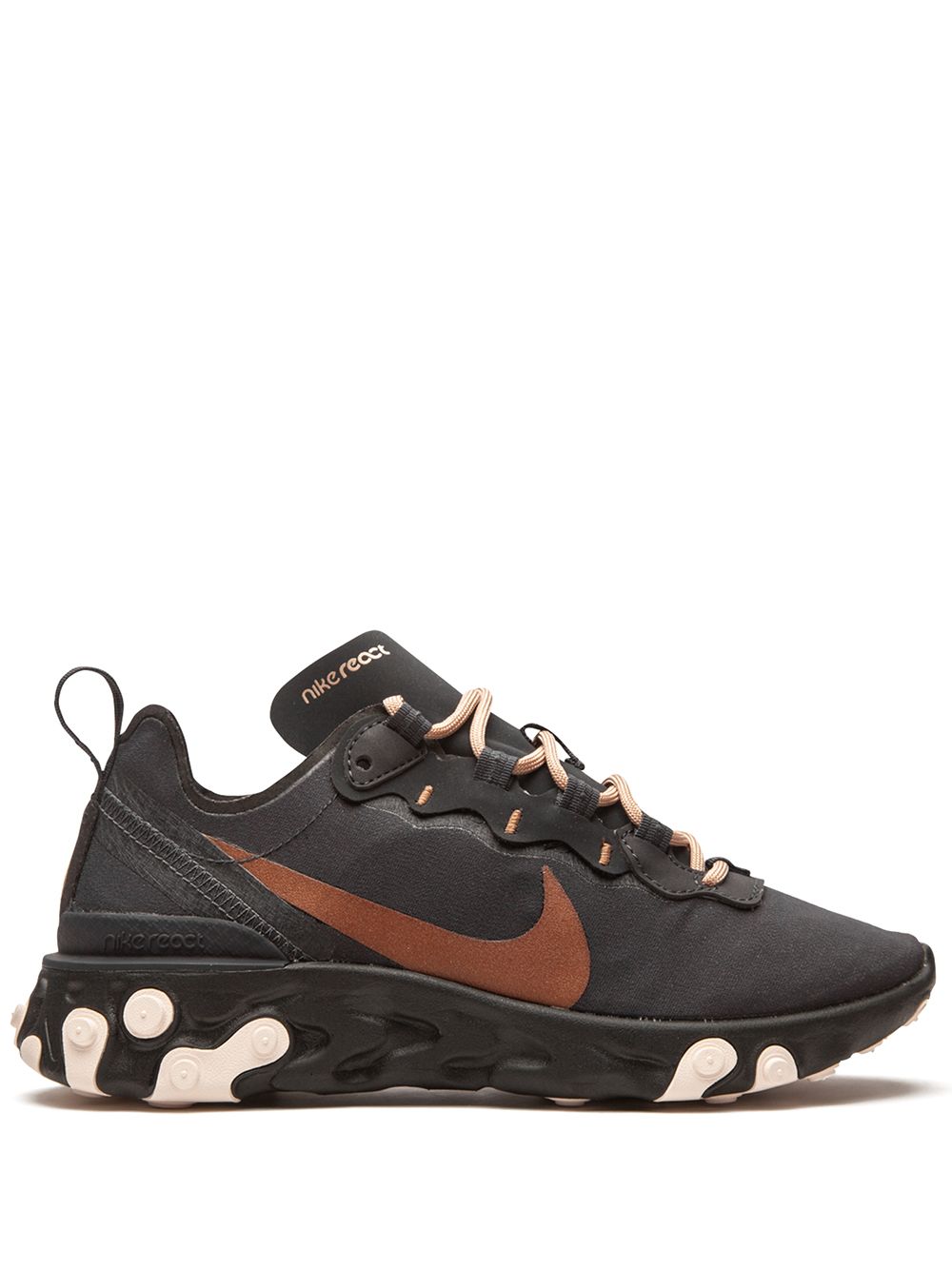 Nike React Element 55 运动鞋 - 黑色