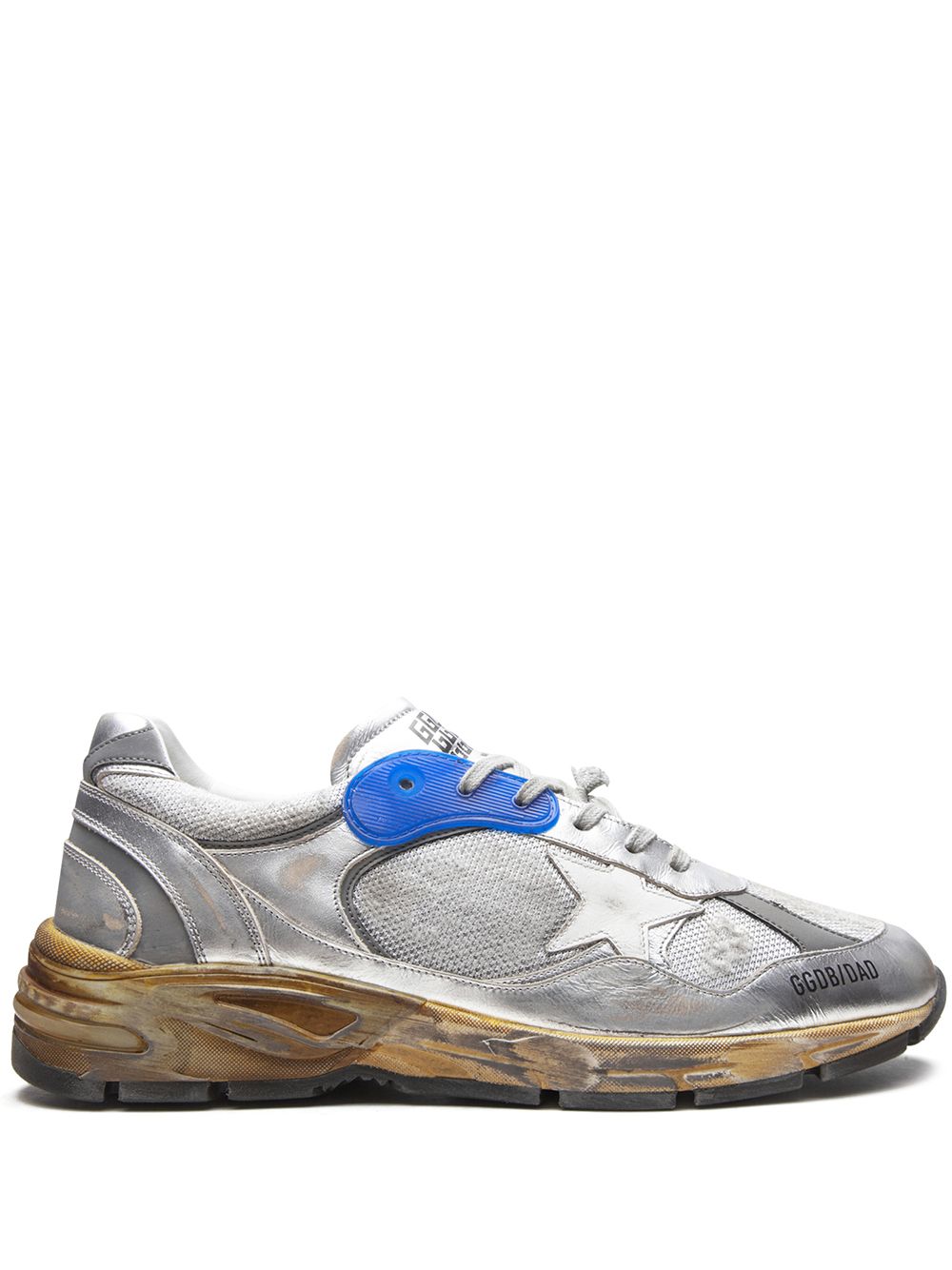 Golden Goose Running Dad Net 运动鞋 - 银色