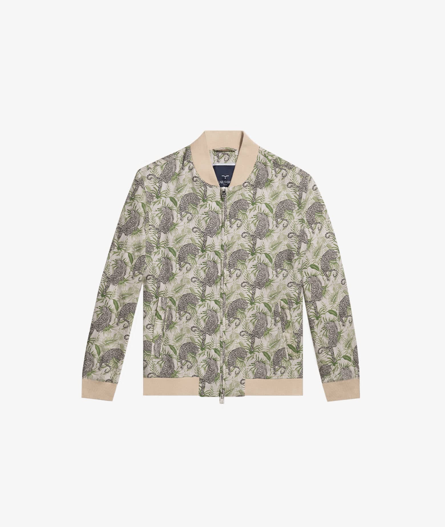 Larusmiani Bomber Cheetah Down Jacket