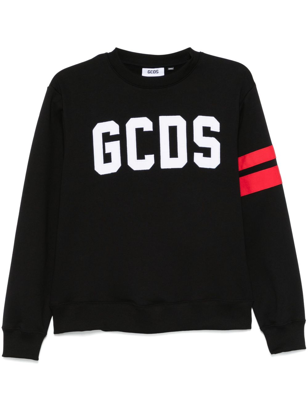 GCDS logo套头衫 - 黑色