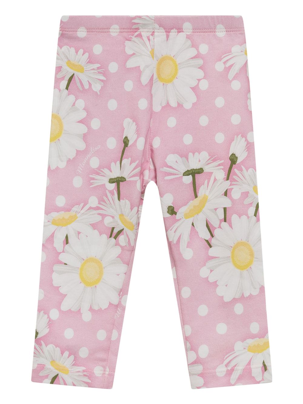 Chiara Ferragni Kids 印花打底裤 - 粉色