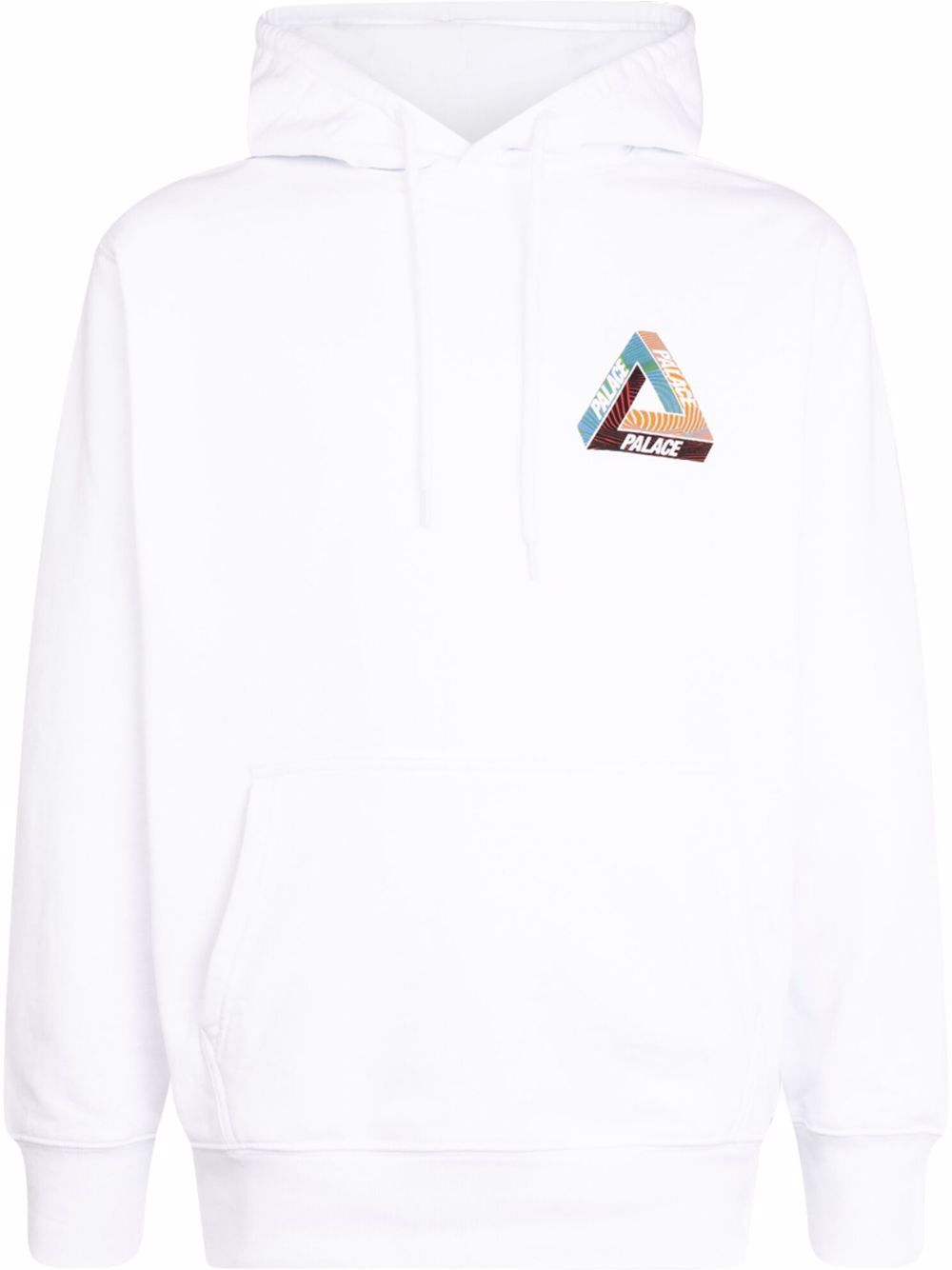 Palace Tri-Tex logo连帽衫 - 白色
