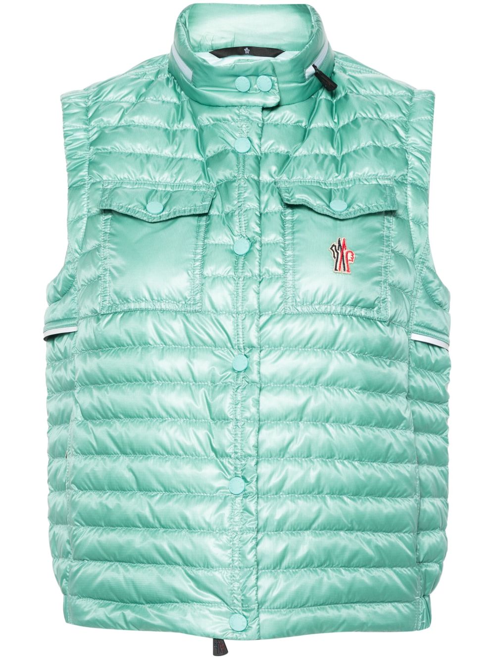 Moncler Grenoble Mauduit 蓬松夹克 - 绿色