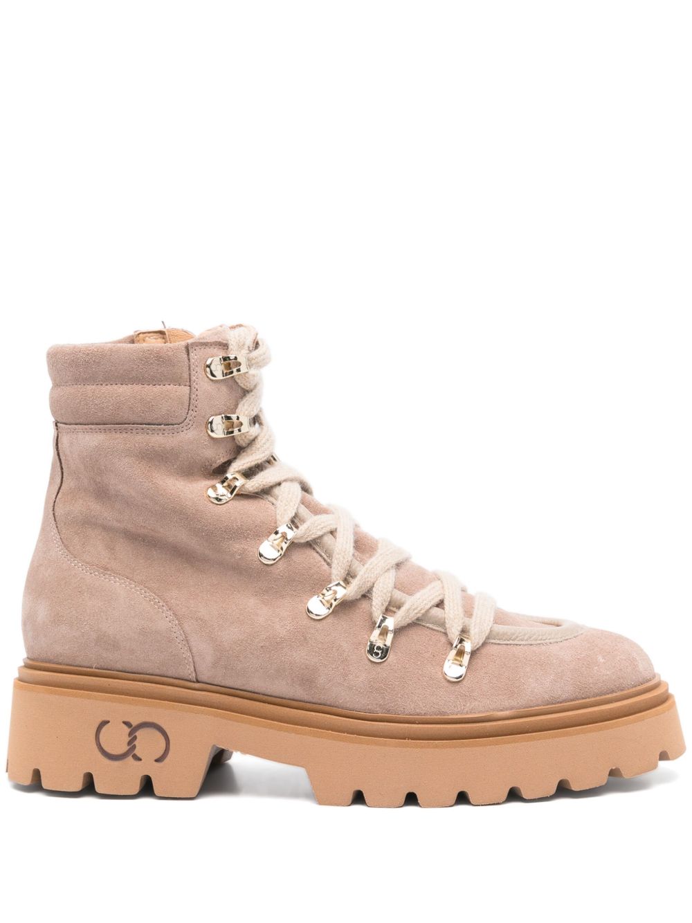 Casadei 绒面皮及踝靴 - 中性色