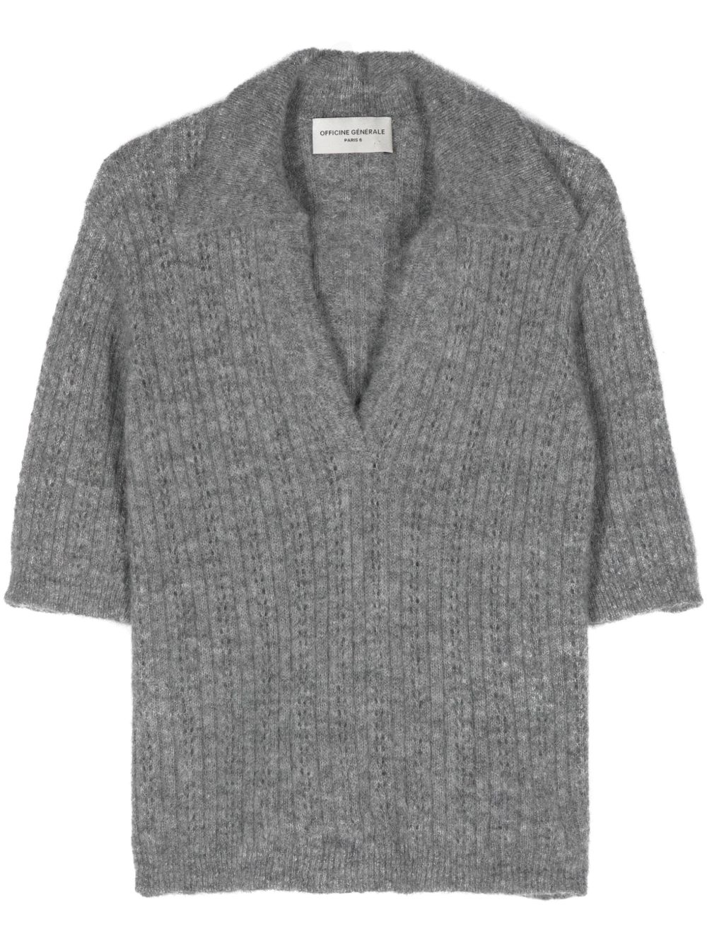 Officine Generale Madena 针织上衣 - 灰色