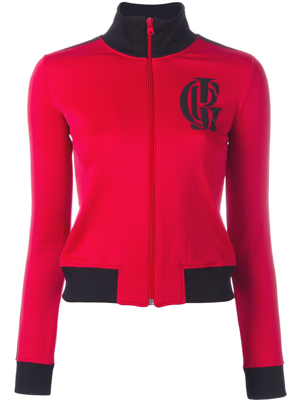 Jean Paul Gaultier Pre-Owned 古着运动拉链夹克 - 红色