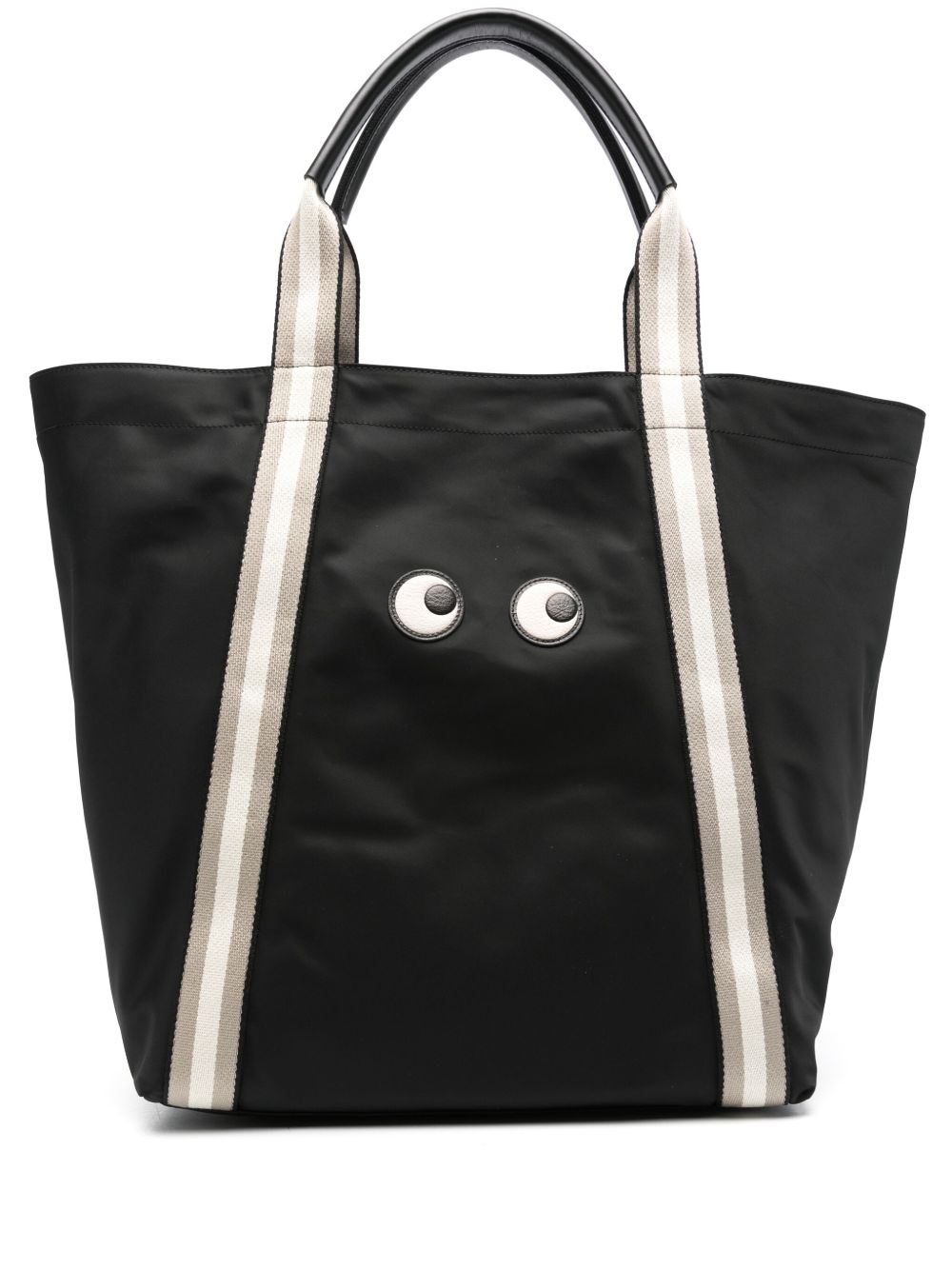 Anya Hindmarch Eye 贴花手提包 - 黑色
