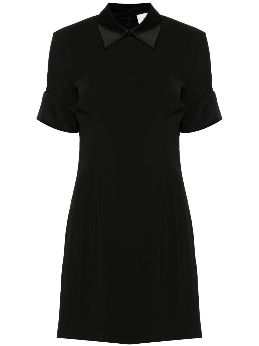 Sportmax Cipro 迷你衬衫裙 - 黑色