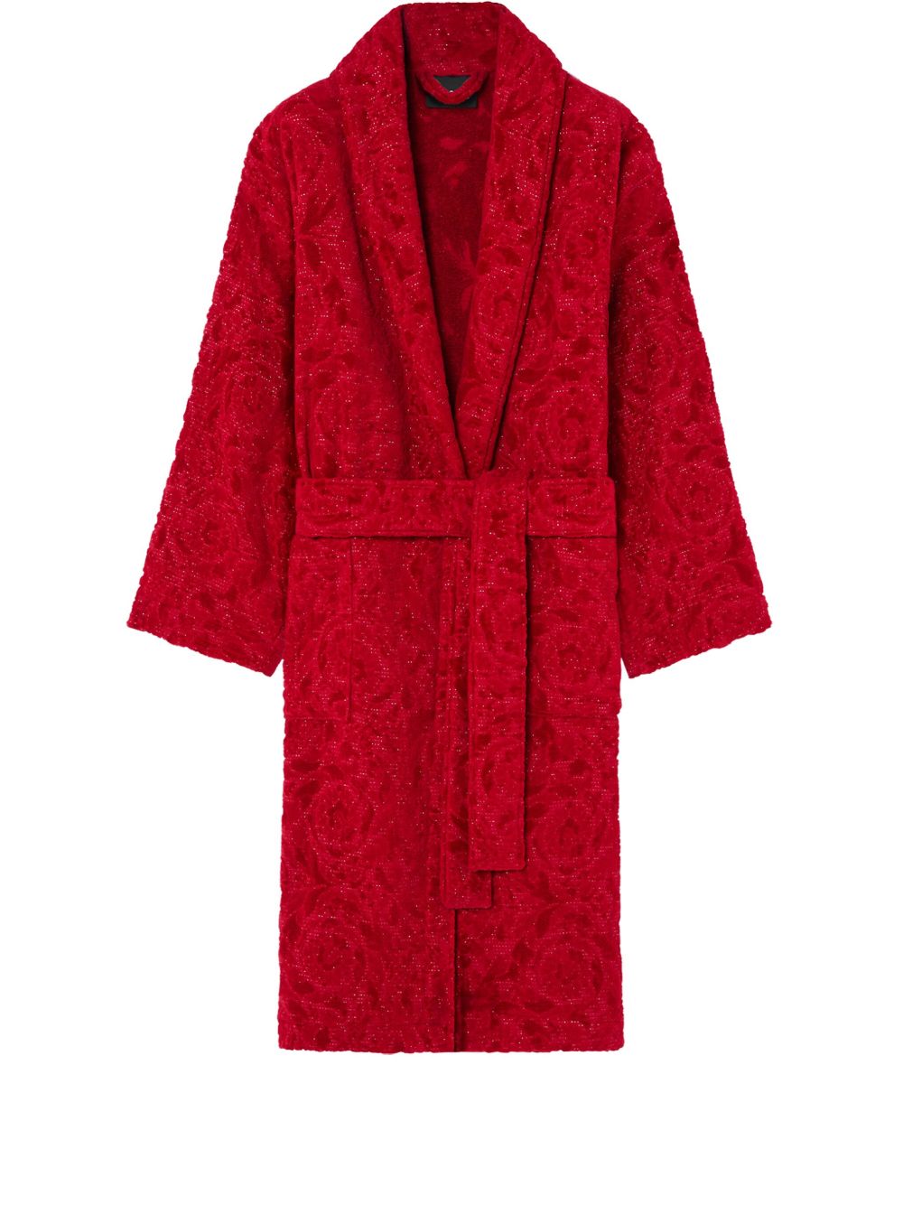 Versace Barocco 浴袍 - 红色
