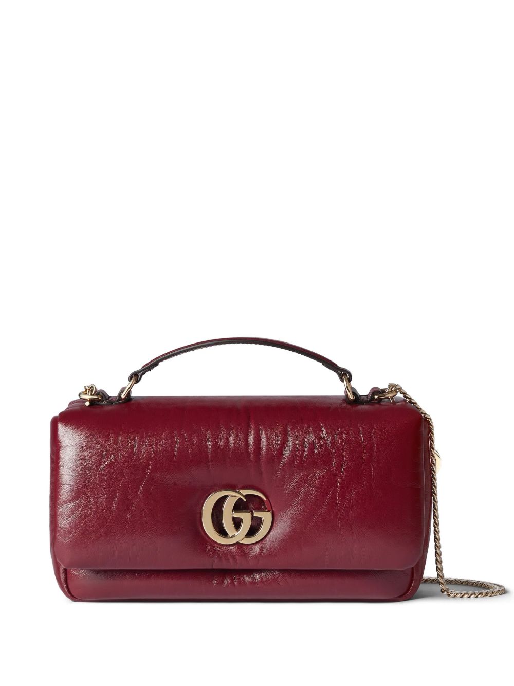 Gucci GG Milano 小号手提包 - 红色