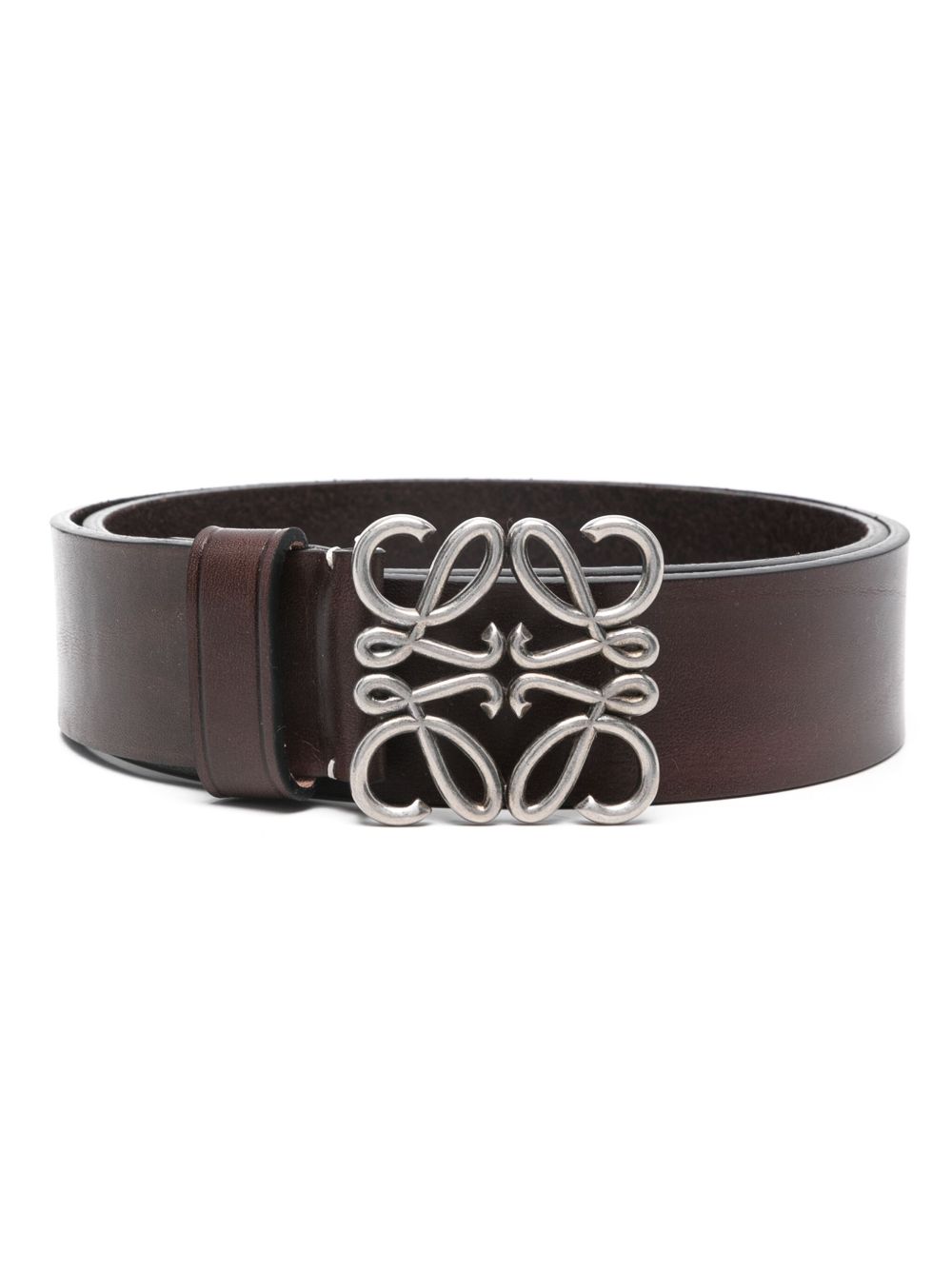LOEWE Chunky Anagram 腰带 - 褐色