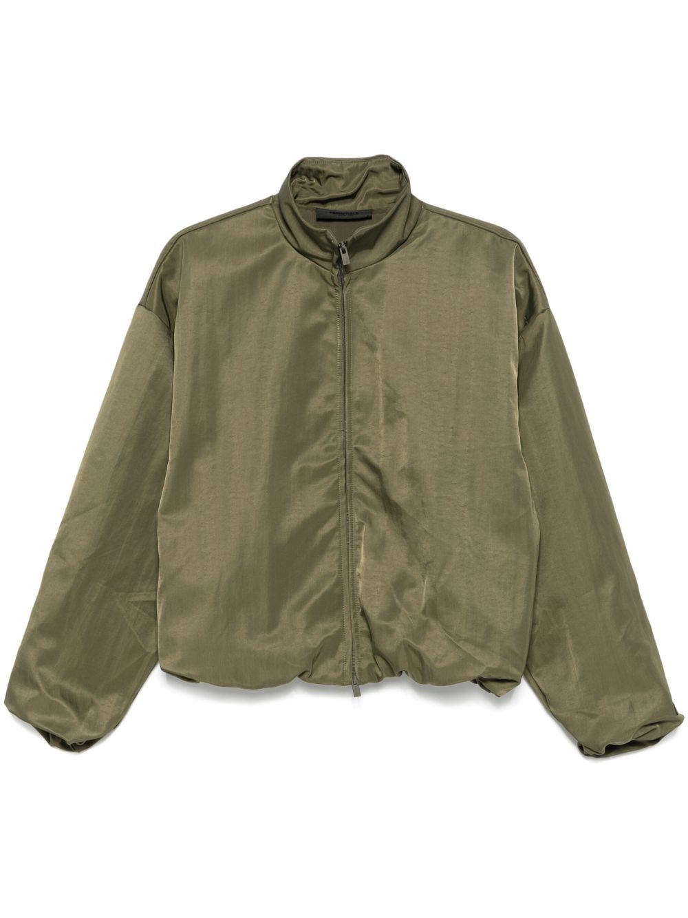FEAR OF GOD ESSENTIALS logo刺绣夹克 - 绿色