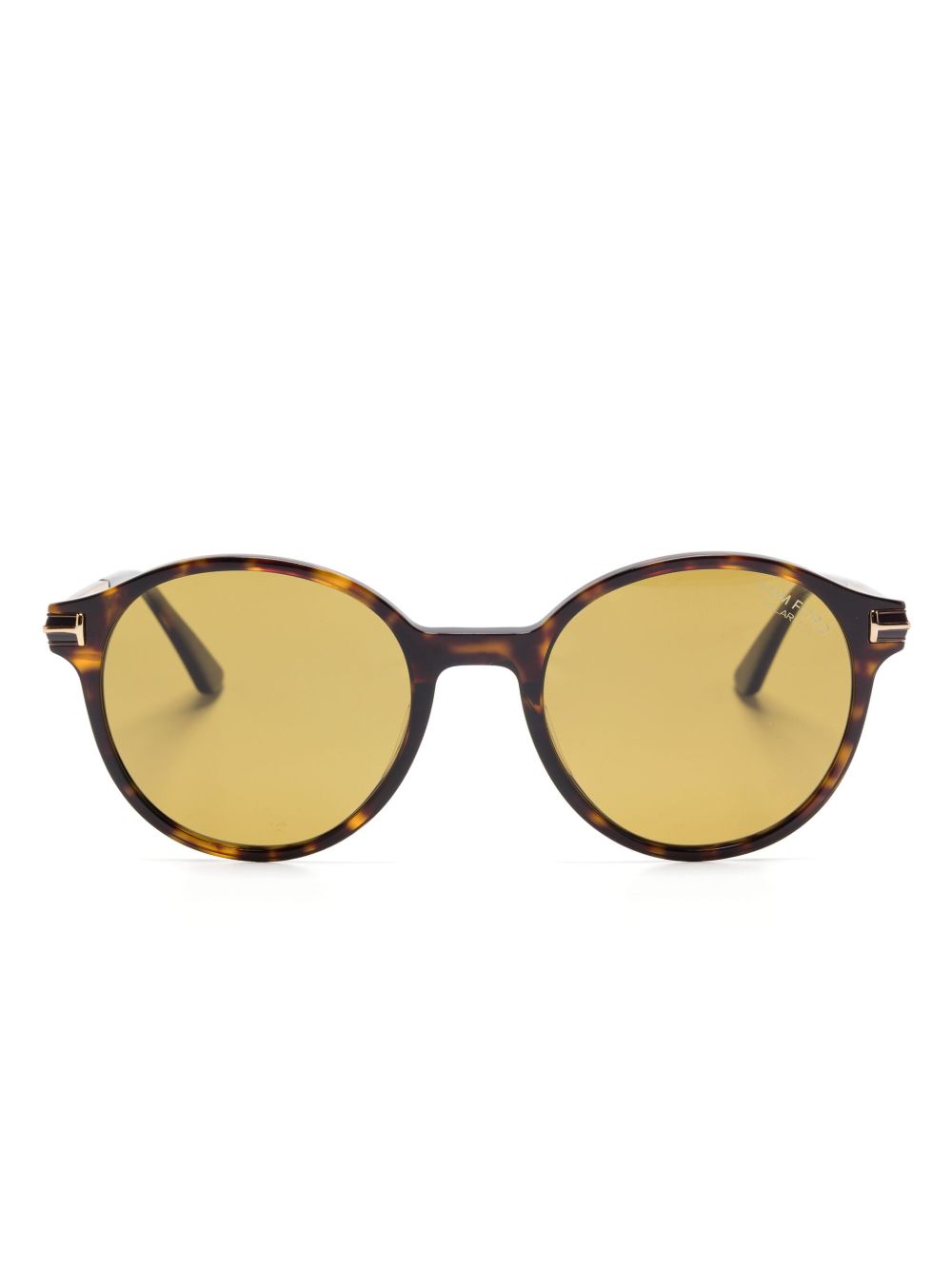 TOM FORD Eyewear Araki 太阳眼镜 - 褐色