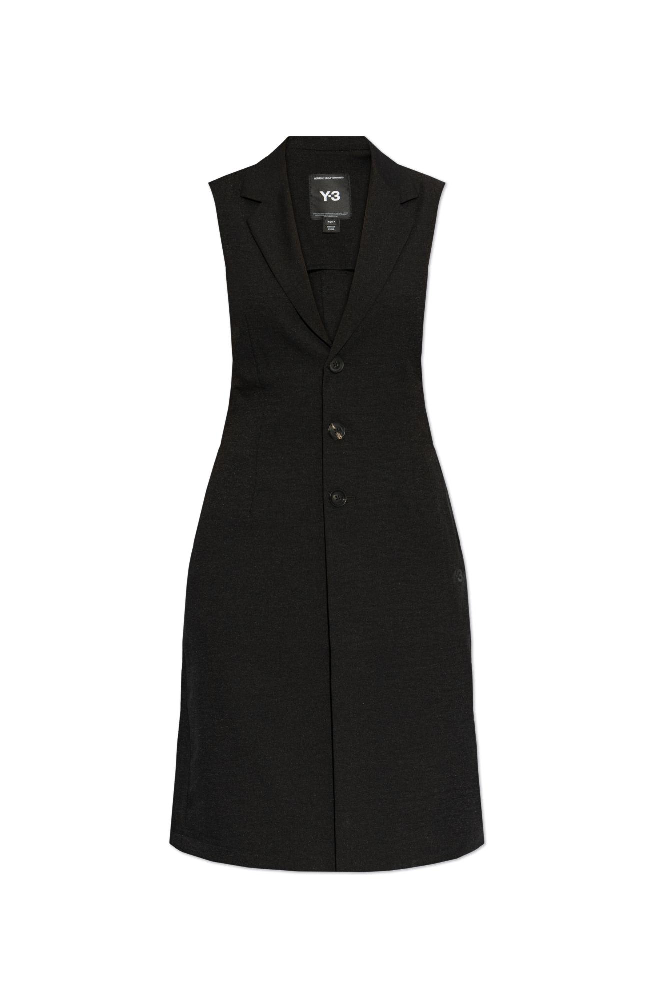 Y-3 Long Vest With Fringes