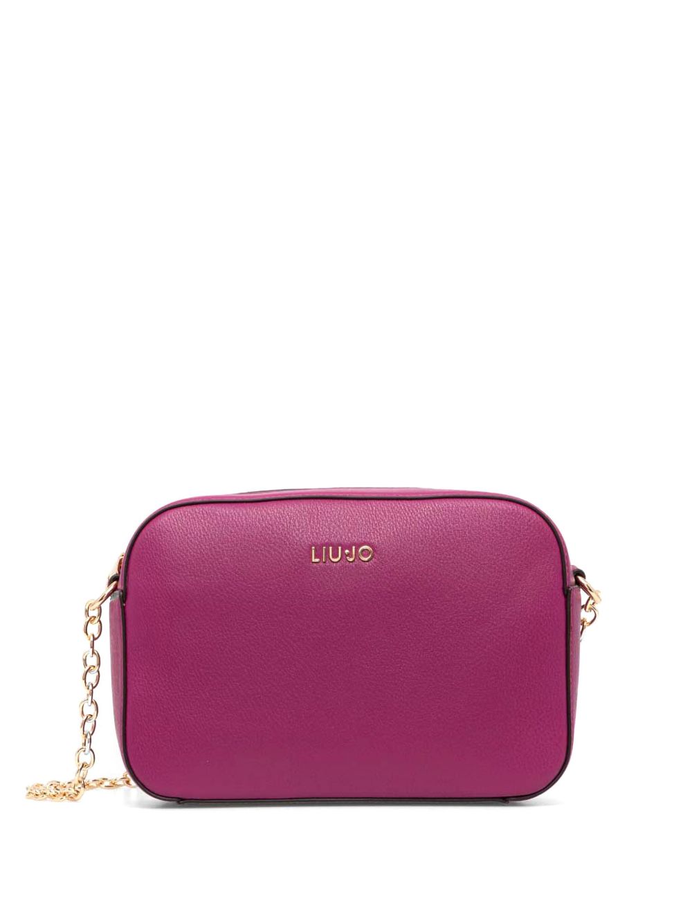 LIU JO logo斜挎包 - 粉色