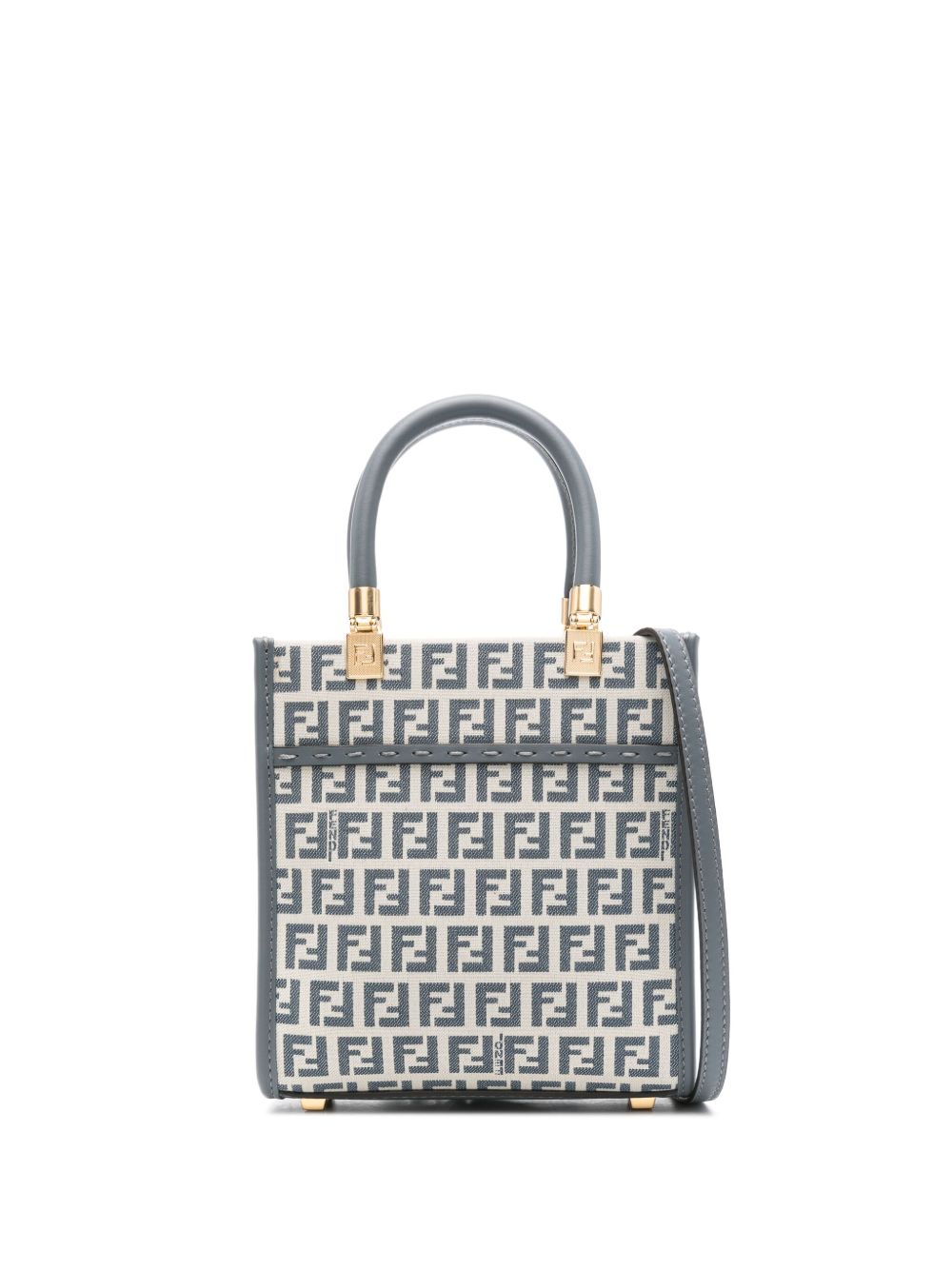 FENDI Sunshine 迷你手提包 - 蓝色