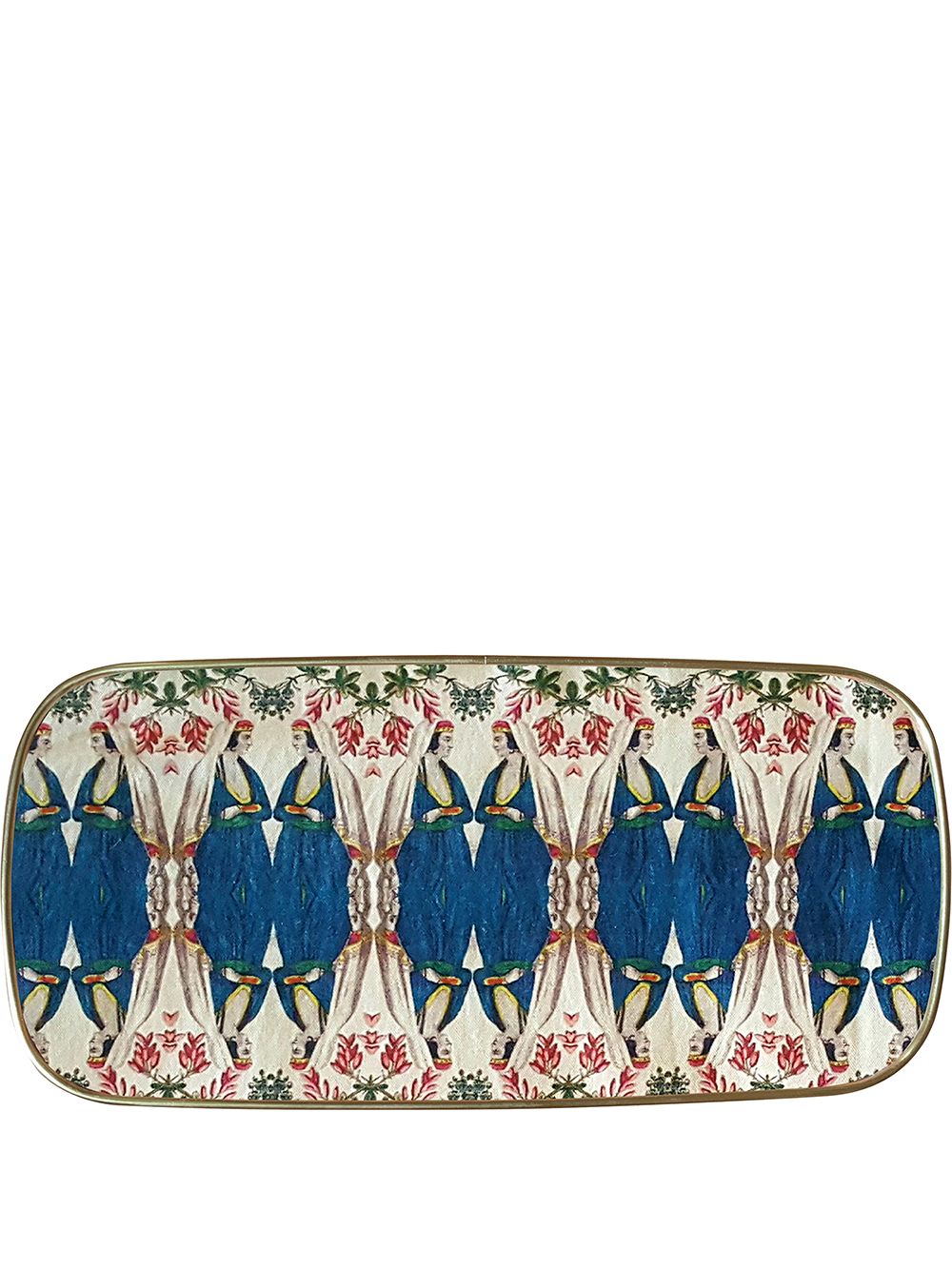 Les-Ottomans Patch NYC 长方形托盘 - 白色
