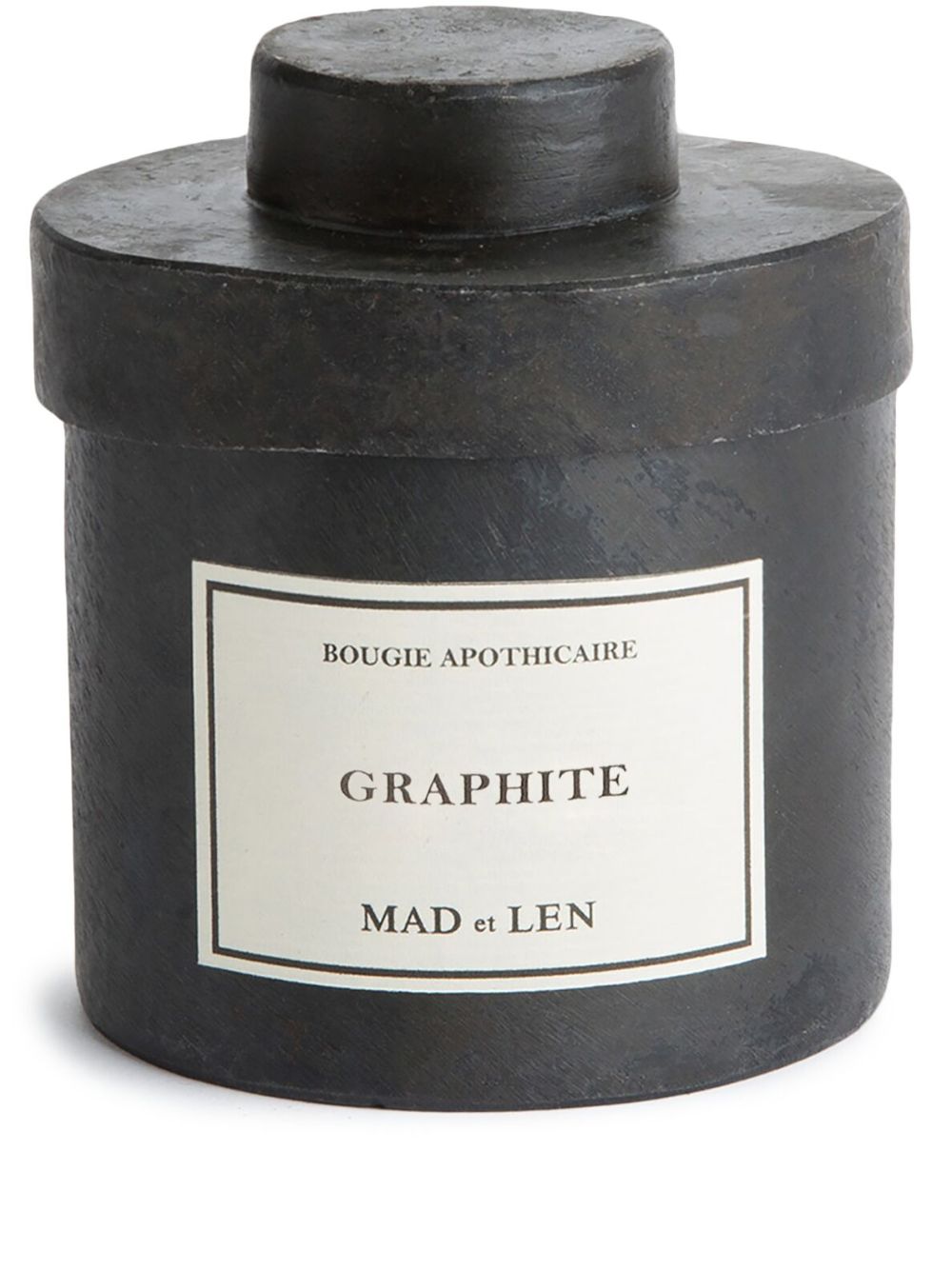 MAD et LEN Graphite 香薰蜡烛（300克） - 黑色