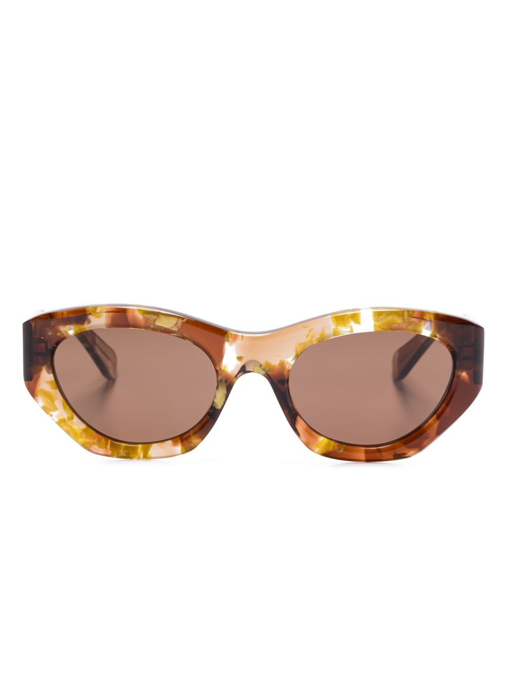 Chloé Eyewear Gayia 太阳眼镜 - 褐色