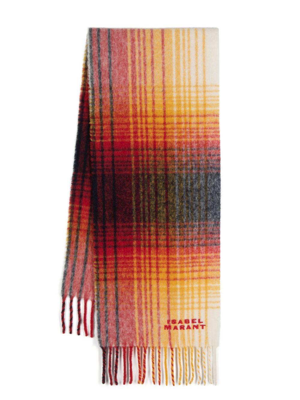 ISABEL MARANT Firny 围巾 - 橘色