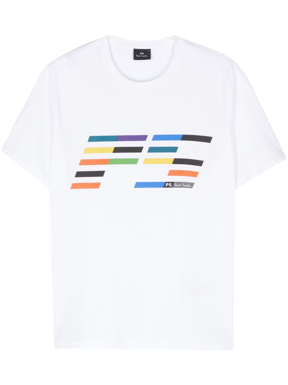 PS Paul Smith Slant logo T恤 - 白色