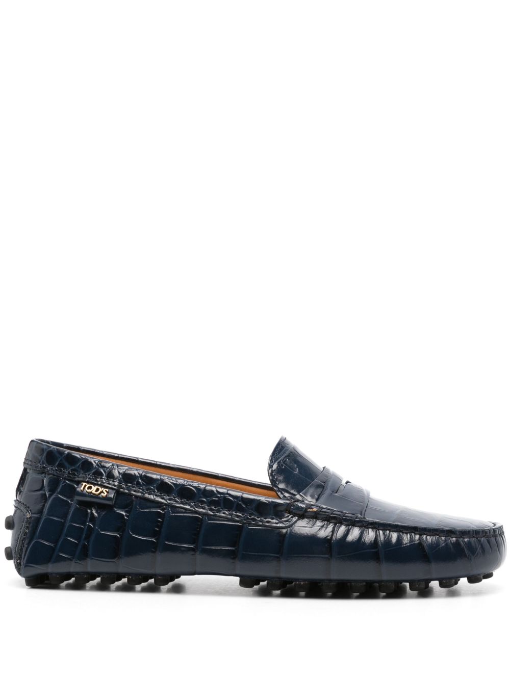 Tod's Gommino 皮质乐福鞋 - 蓝色