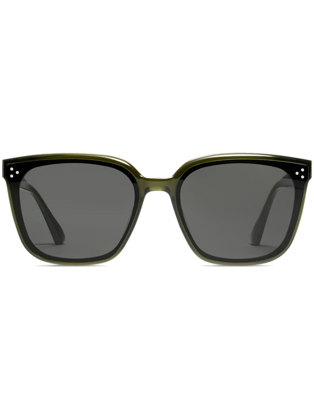 Gentle Monster Wayfarer 镜框太阳眼镜 - 绿色