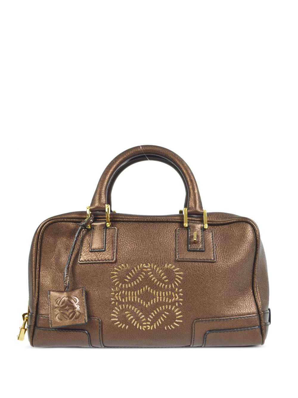 Loewe Pre-Owned Amazona 28 托特包（2000年代典藏款） - 褐色