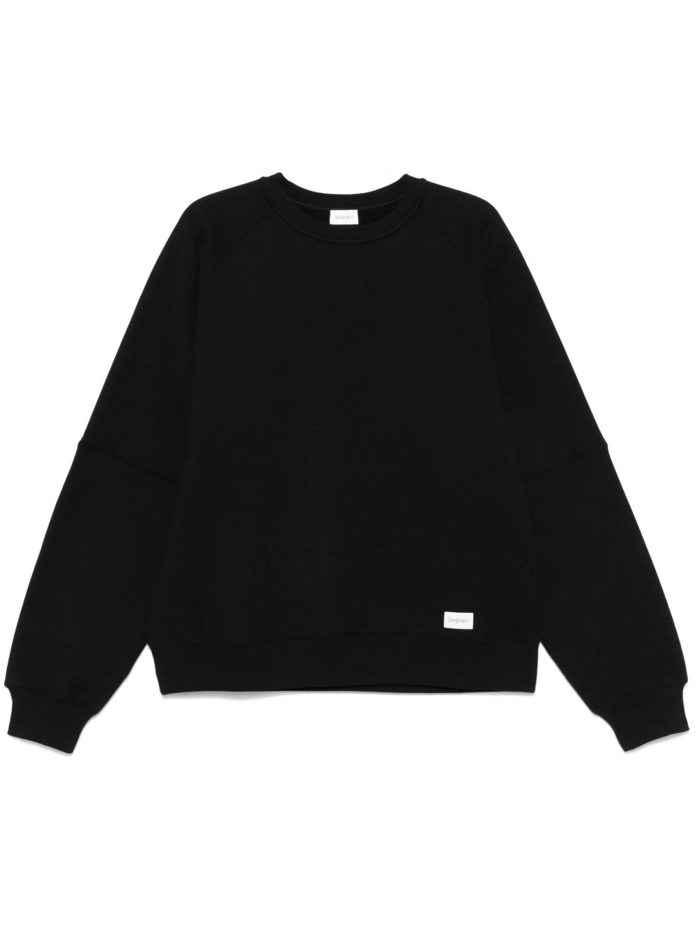 Saint Laurent 棉卫衣 - 黑色