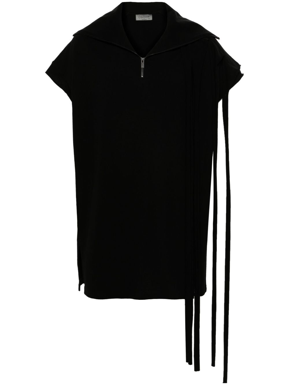 Yohji Yamamoto Mini C 马甲 - 黑色