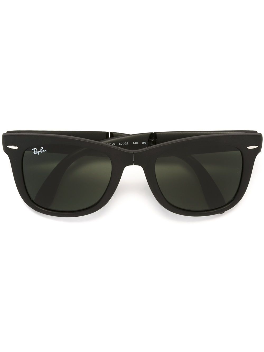 Ray-Ban D字框太阳眼镜 - 黑色