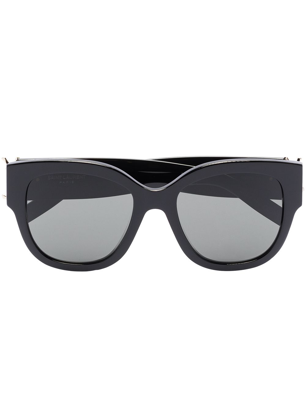 Saint Laurent Eyewear 圣罗兰眼镜系列 圣罗兰 SL M95 超大框太阳眼镜 - 黑色