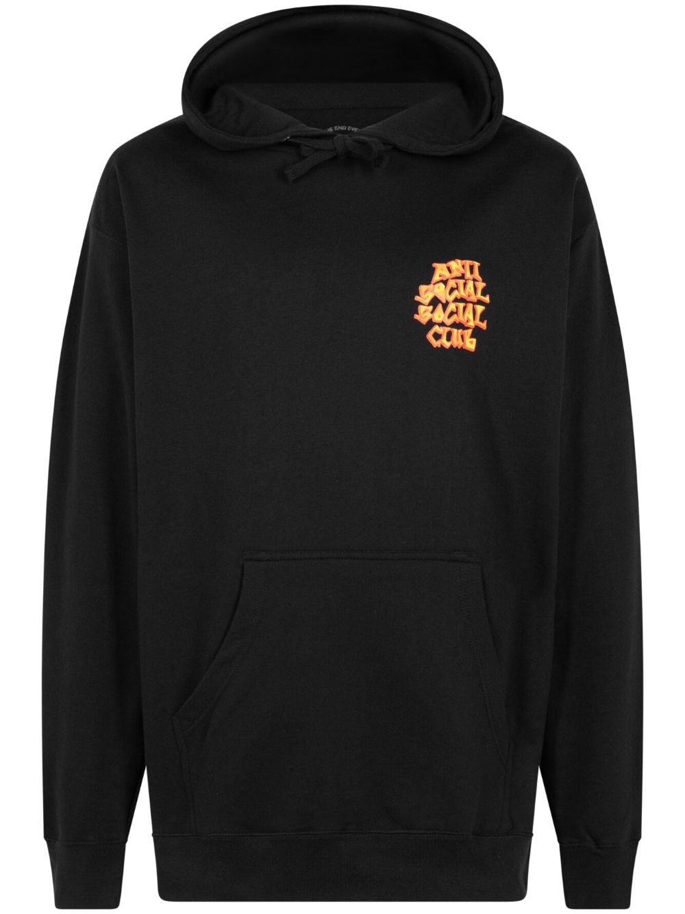 Anti Social Social Club Low Brow Members Only 连帽衫 - 黑色