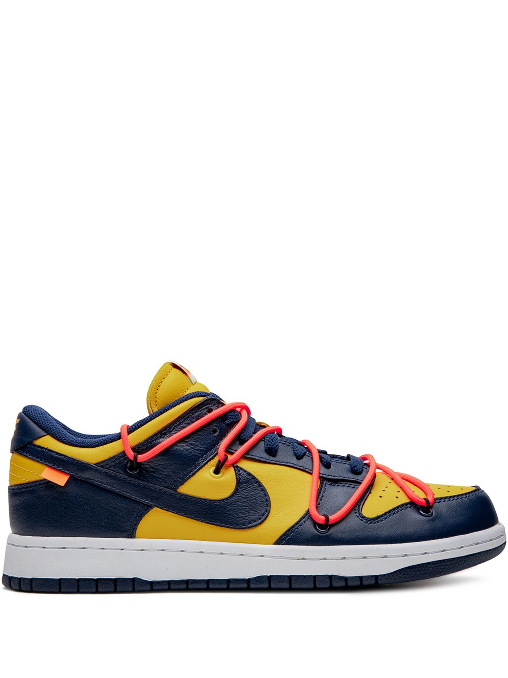 Nike X Off-White Dunk Low University Gold 运动鞋 - 蓝色