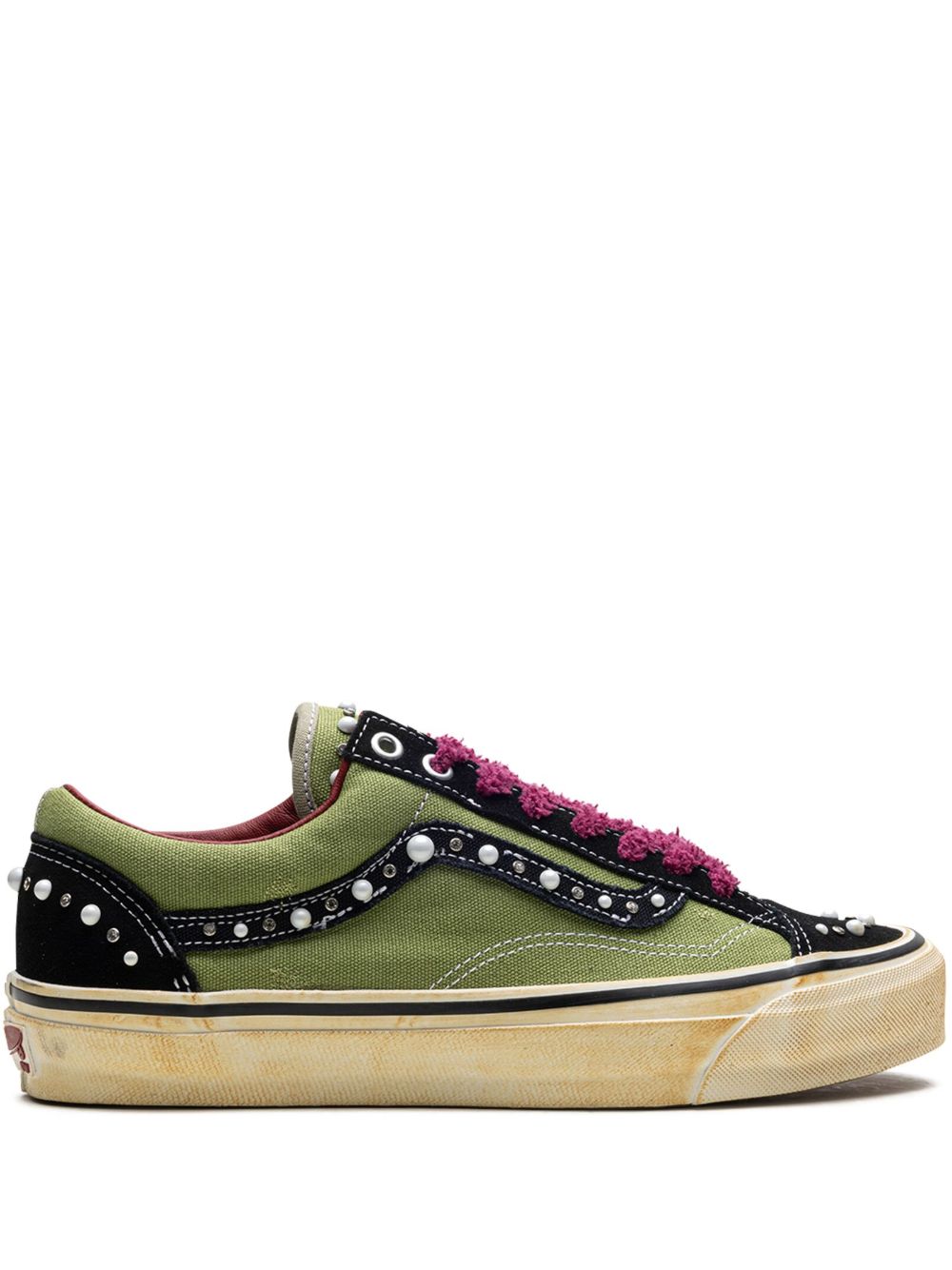 Vans x Satoshi Nakamoto Old Skool 36 运动鞋 - 绿色