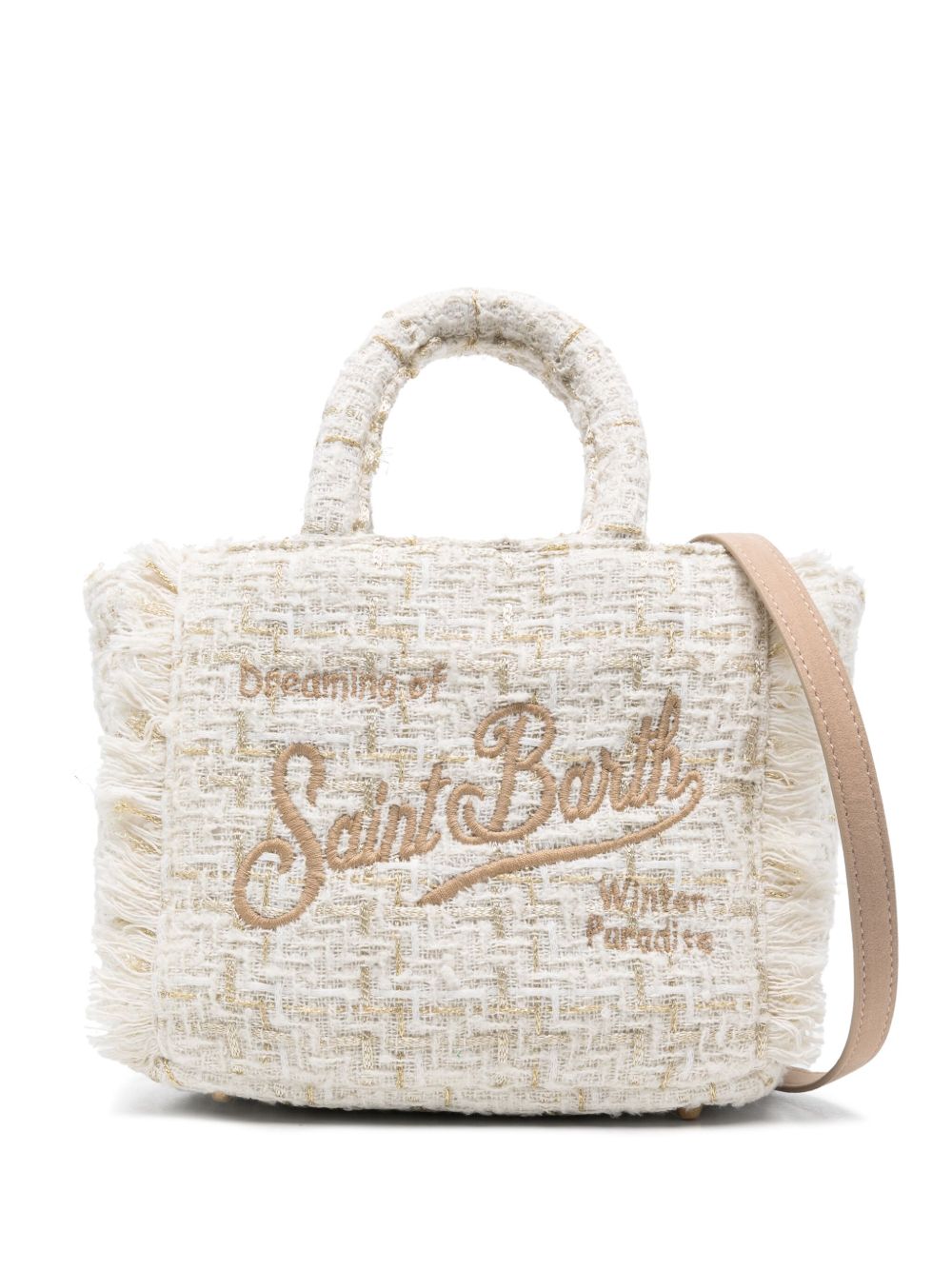 MC2 Saint Barth Kids Vanity 迷你托特包 - 白色